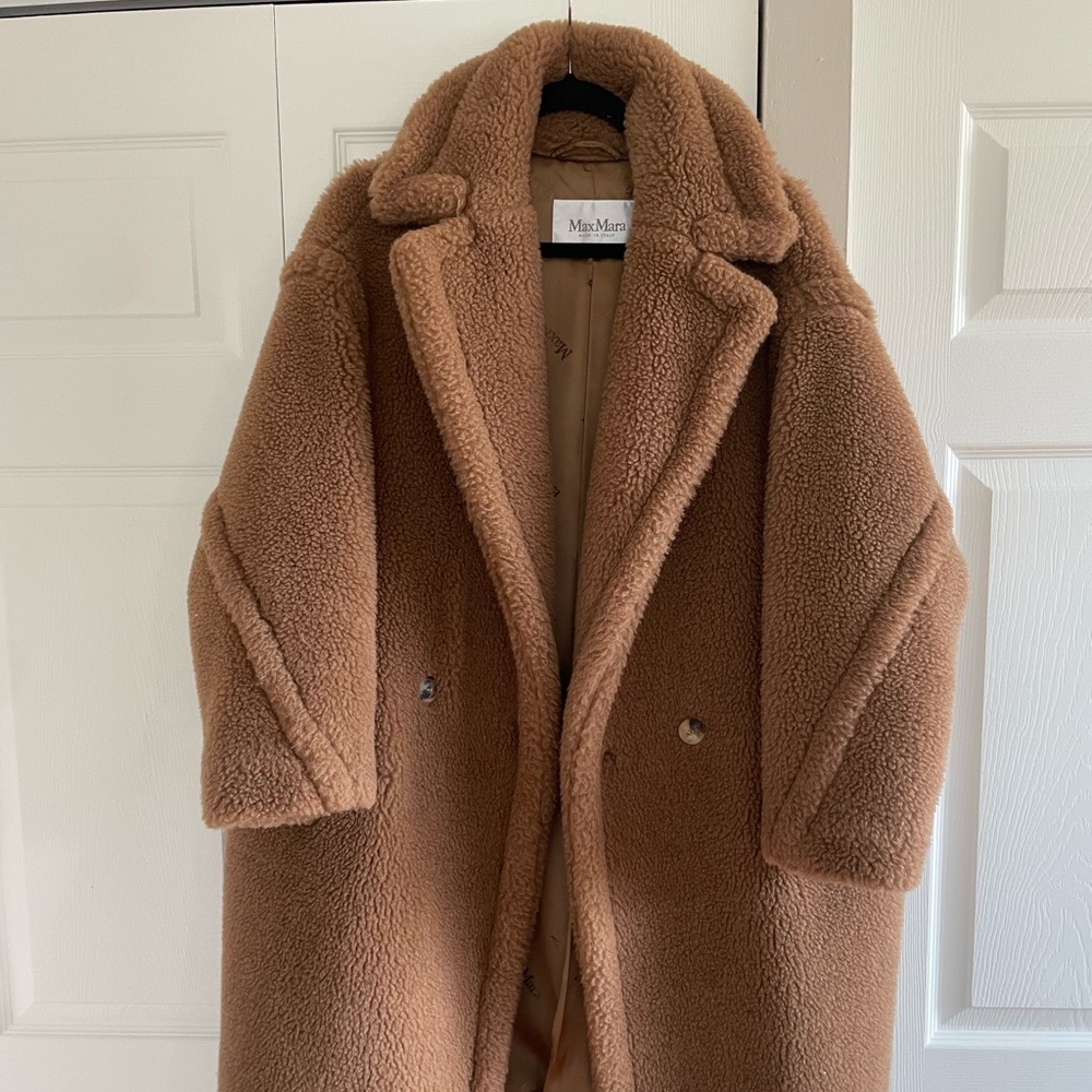 MaxMara Tan Teddy Coat
